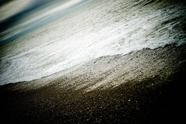 Playa oscura — Foto de Stock