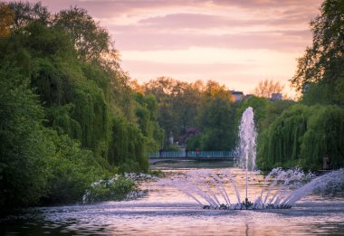 Çeşme nehir yakın çekim
