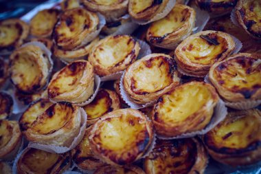 Karanlık Portekizce kremalı tart