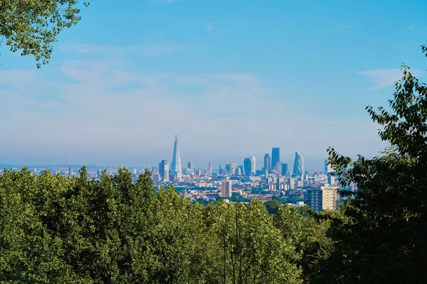 Panoramę Londynu hill — Zdjęcie stockowe