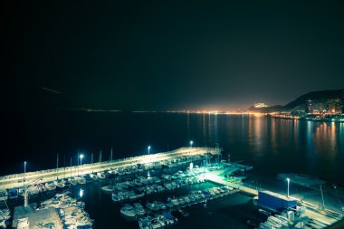 Alicante gece liman