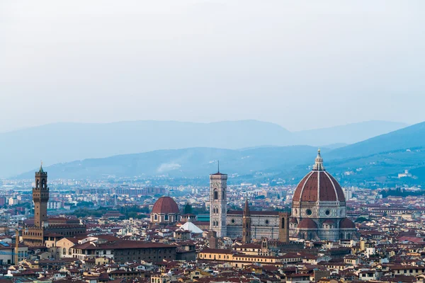 Vysoké Panorama Florencie — Stock fotografie