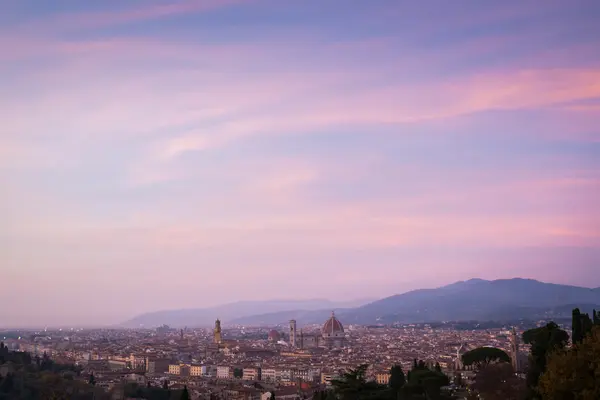 Sunset skyline Florencia —  Fotos de Stock
