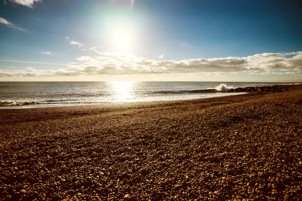 Praia de Brighton brilhante — Fotografia de Stock