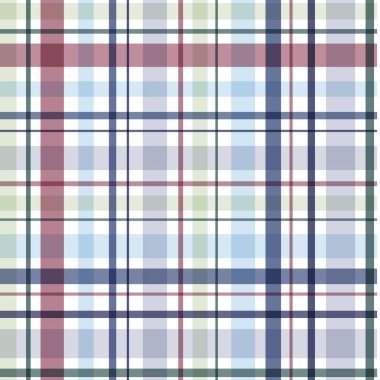 Pastel tonlarda, mavi, yeşil ve bordo tonlarında kusursuz ekoseli desenler. Tekstil, giysi, ambalaj, hatıra defteri ve dekor için uygun klasik bir tasarım
