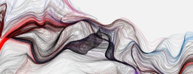 Renkli geometrik arka plan. Soyut şekiller bileşimi