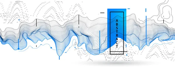 Soyut geometrik arkaplan, farklı geometrik şekillerin kombinasyonu