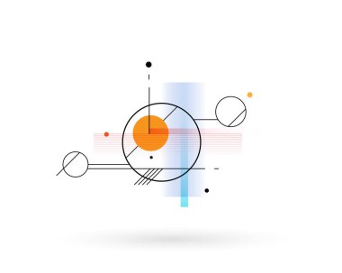 Sanat tasarımı kapsar. Yaratıcı arkaplan renkleri. Moda fütürist tasarımı