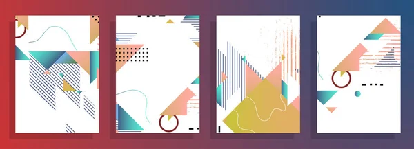 Sanat tasarımı kapsar. Yaratıcı arkaplan renkleri. Moda fütürist tasarımı