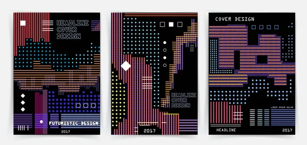 Sanat tasarımı kapsar. Yaratıcı arkaplan renkleri. Moda fütürist tasarımı