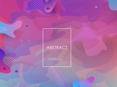 Yaratıcı kapak tasarımı. İş soyut vektör şablonu