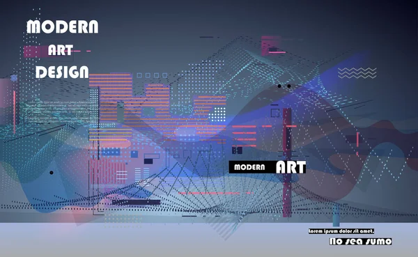 Resumen Fantástico Fondo Patrón Geométrico Vectorial — Archivo Imágenes Vectoriales