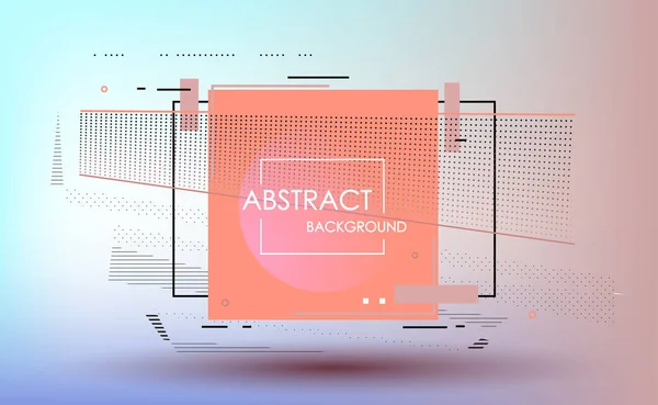 Soyut fantastik arkaplan, vektör geometrik desen