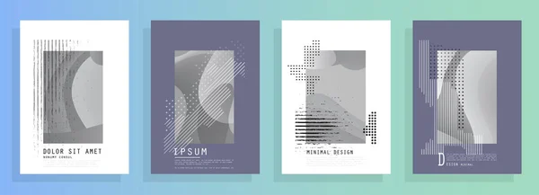 Πολύχρωμο Τρίγωνο Γεωμετρικό Φύλλο Φυλλάδιο Flyer Ετήσια Έκθεση Πρότυπο Σχεδιασμού — Διανυσματικό Αρχείο