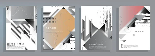 Business Abstrakte Vektorschablone Broschüre Design Cover Modernes Layout Jahresbericht Poster — Stockvektor