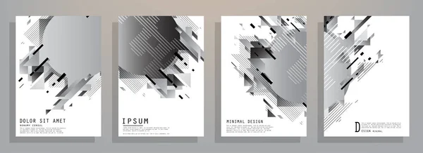 Business Abstracte Vector Template Brochure Ontwerp Cover Moderne Lay Out — Stockvector