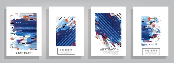Brochure Creatief Design Multifunctioneel Sjabloon Met Omslag Achterkant Binnenpagina Trendy — Stockvector