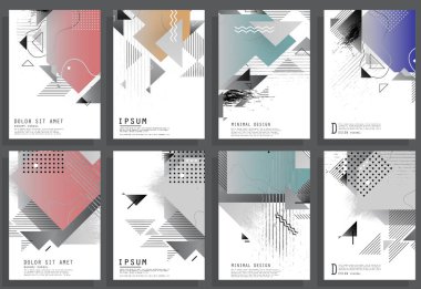 Şablon broşürleri, el ilanları, iş sunumları.