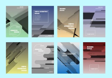 Şablon broşürleri, el ilanları, iş sunumları.