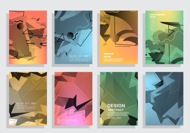 Şablon broşürleri, el ilanları, iş sunumları.