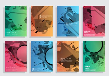 Şablon broşürleri, el ilanları, iş sunumları.