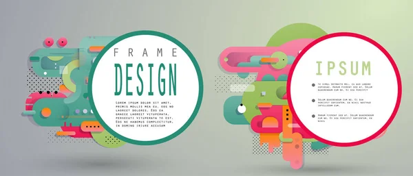 Reklam afişleri, parşömen, fiyat etiketi, çıkartma, rozet, poster. Vektör tasarımı