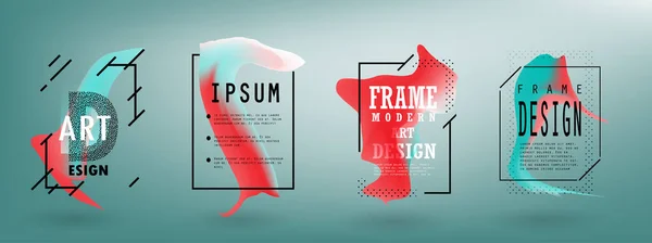 Reklam afişleri, parşömen, fiyat etiketi, çıkartma, rozet, poster. Vektör tasarımı