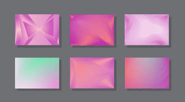 Modèles Abstraits Fond Gradient Motif Conception Géométrique Vectorielle Moderne Avec — Image vectorielle