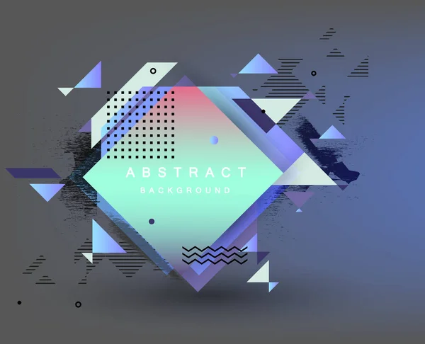 Vektör, soyut geometrik arkaplan