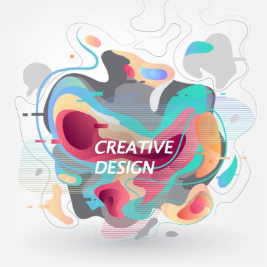 Vektör, soyut geometrik arkaplan