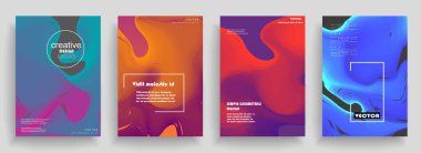 Grafik geometrik elementlerle kaplanmış şablon. Broşürlere, posterlere, kapaklara ve afişlere uygulanabilir. Vektör illüstrasyonu.