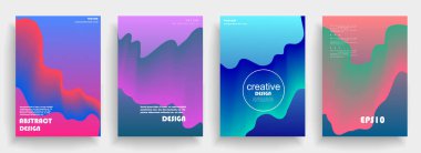 Yaratıcı sert boya kaplama tasarım arka plan vektörü. Davetiye, Parti kartı, Sosyal Vurgulama Kapakları ve hikayeler sayfası için metin tasarımı için kopya alanı ile en az modayı oluşturan organik şekiller