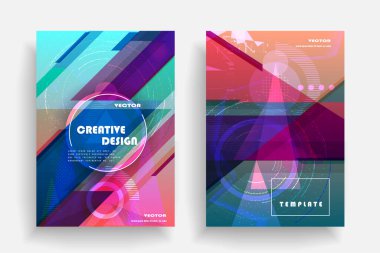 Yaratıcı sert boya kaplama tasarım arka plan vektörü. Davetiye, Parti kartı, Sosyal Vurgulama Kapakları ve hikayeler sayfası için metin tasarımı için kopya alanı ile en az modayı oluşturan organik şekiller