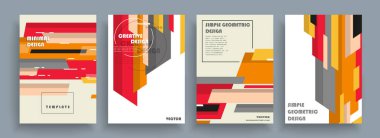 Sanat tasarımı kapsar. Yaratıcı arkaplan renkleri. Moda fütürist tasarımı