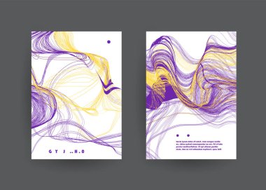 Sanat tasarımı kapsar. Yaratıcı arkaplan renkleri. Moda fütürist tasarımı