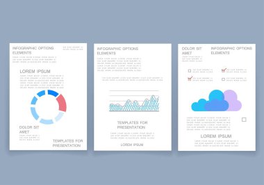 Simgeli İnfografik İnce Çizgi Tasarımı İş Konsepti. Sunumlar için kullanılabilir pankart, iş akışı düzeni, işlem diyagramı, akış şeması, bilgi grafiği