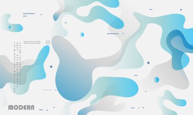 Soyut geometrik arkaplan, farklı geometrik şekillerin kombinasyonu