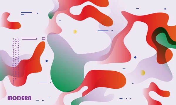 Soyut geometrik arkaplan, farklı geometrik şekillerin kombinasyonu