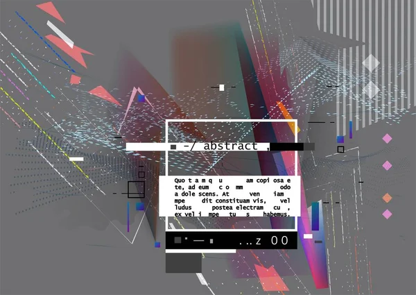 Grafik geometrik elementlerle kaplanmış şablonlar. Broşürler, posterler, kapaklar ve afişler için kullanılabilir. Vektör illüstrasyonları.