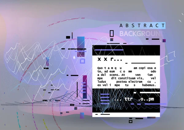 Grafik geometrik elementlerle kaplanmış şablonlar. Broşürler, posterler, kapaklar ve afişler için kullanılabilir. Vektör illüstrasyonları.