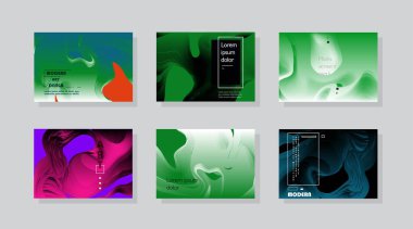 Yatay a4 kapakları, broşür, el ilanı şablonu tasarımı ve soyut arkaplan