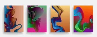 Grafik geometrik elementlerle kaplanmış şablon. Broşürlere, posterlere, kapaklara ve afişlere uygulanabilir. Vektör illüstrasyonu.