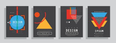 Vektör arkaplanı. 3D soyut kağıt sanat tarzı, iş sunumları için tasarım düzeni, el ilanları, posterler, baskılar, kartlar, broşür kapağı.