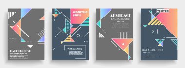 Sanat tasarımı kapsar. Yaratıcı arkaplan renkleri. Moda fütürist tasarımı