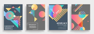 Sanat tasarımı kapsar. Yaratıcı arkaplan renkleri. Moda fütürist tasarımı