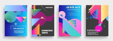 Orijinal sunum şablonları. Yaratıcı broşür, broşür, sunum, afiş, broşür kapakları. 