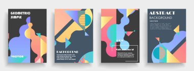 Orijinal sunum şablonları. Yaratıcı broşür, broşür, sunum, afiş, broşür kapakları. 
