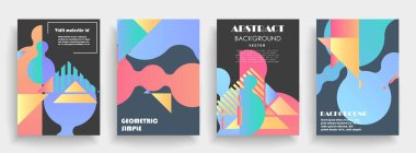 Orijinal sunum şablonları. Yaratıcı broşür, broşür, sunum, afiş, broşür kapakları. 