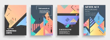 Orijinal sunum şablonları. Yaratıcı broşür, broşür, sunum, afiş, broşür kapakları. 