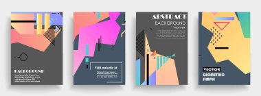 Orijinal sunum şablonları. Yaratıcı broşür, broşür, sunum, afiş, broşür kapakları. 